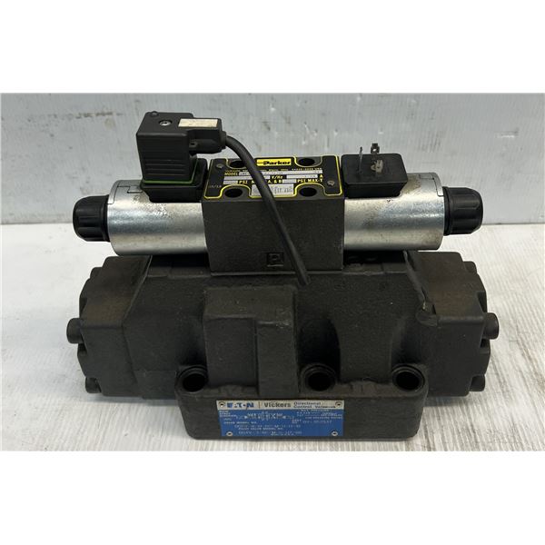Parker Valve Assembly #D1VW004CNJW / VICKERS #DG5V-8-H-6C-M-U-H-10 / #DG4V-3-6C-M-U-H7-60