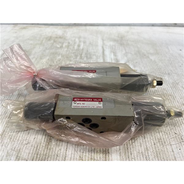 Lot of (2) Toyo-Oki Hytegra Valves