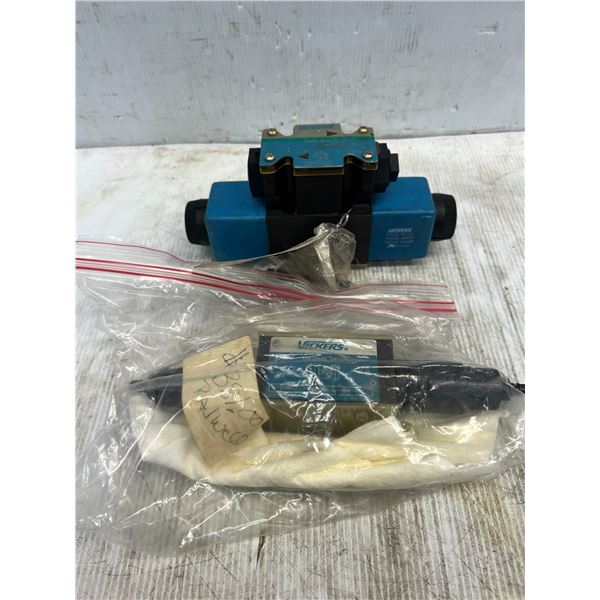 Lot of (2) Vickers Valves