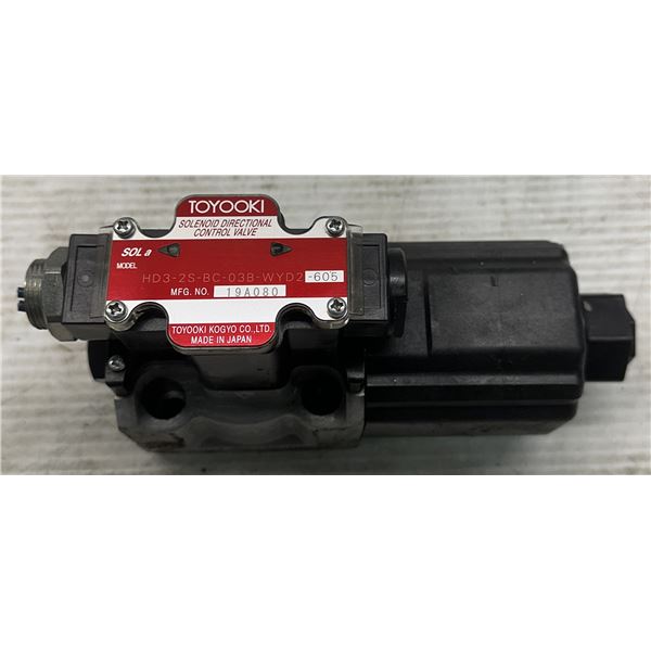 Toyooki Kogyo #HD3-2S-BC-03B-WYD2-605 Control Valve