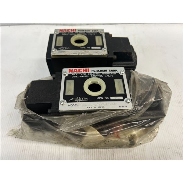 Lot of (2) Nachi Valves