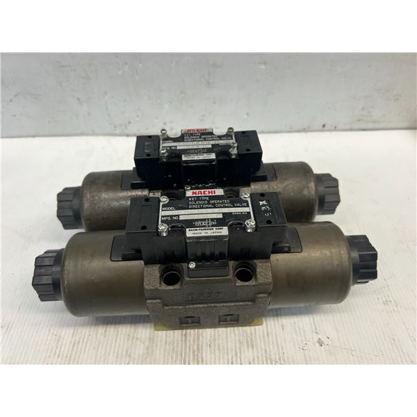 Lot of (2) Nachi Valves