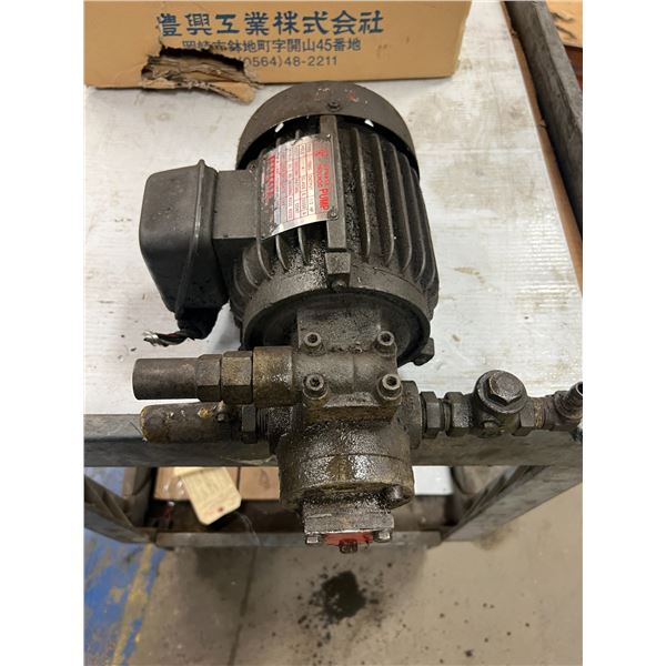 Hydraulic Pump #TK-150 8 w/ Motor