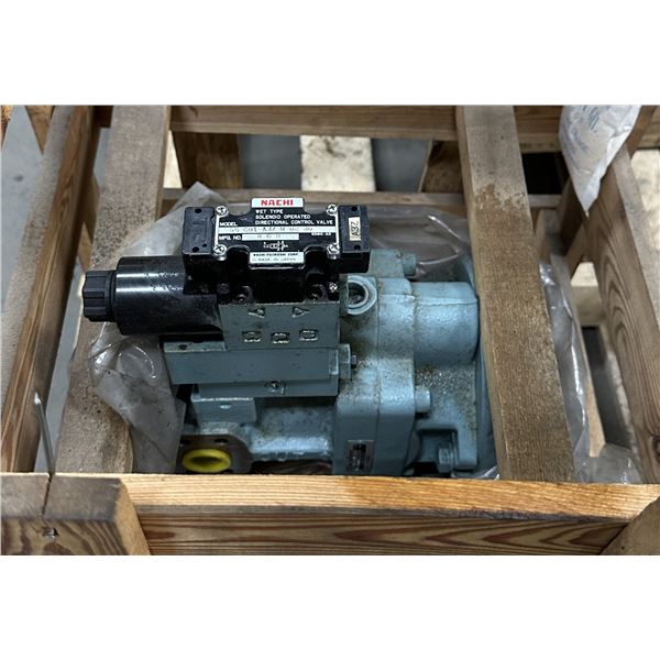 Nachi #PVS-2A-35R164-11 Piston Pump w/SS-G01-A3Z-R-D2-30 Valve