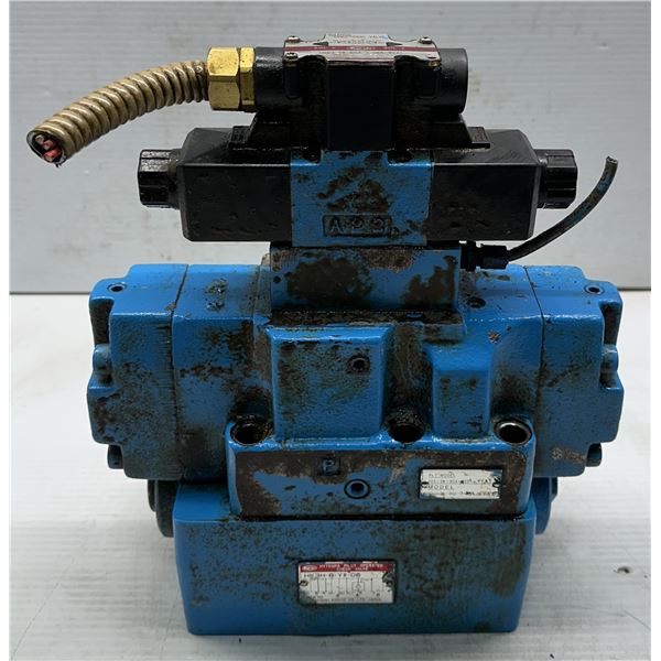 Toyooki Kogyo #HK3H-B-Y2-06 Check Valve w/ #HD3-3W-BGA-025A-WYA1 & #HDD3-3W-BGA-2-06A-WYA1
