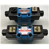 Image 1 : (2) Toyooki Kogyo #5-D-M Hytegra Valves w/ #HD3-2WD-BcA-03A-WDA1T Directional Valves