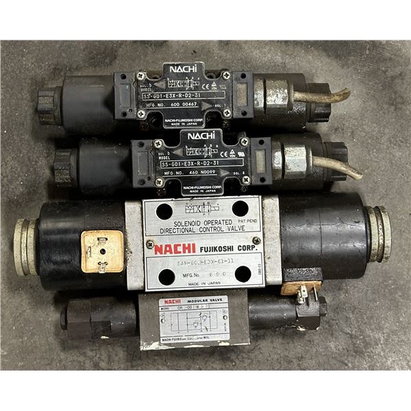 Lot of (4) Nachi Valves