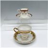 Image 1 : 4pc Porcelain Tea Set with Matching Saucers