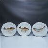 Image 1 : 3pc CFH GDM Limoges Porcelain Fish Plates
