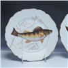 Image 2 : 3pc CFH GDM Limoges Porcelain Fish Plates