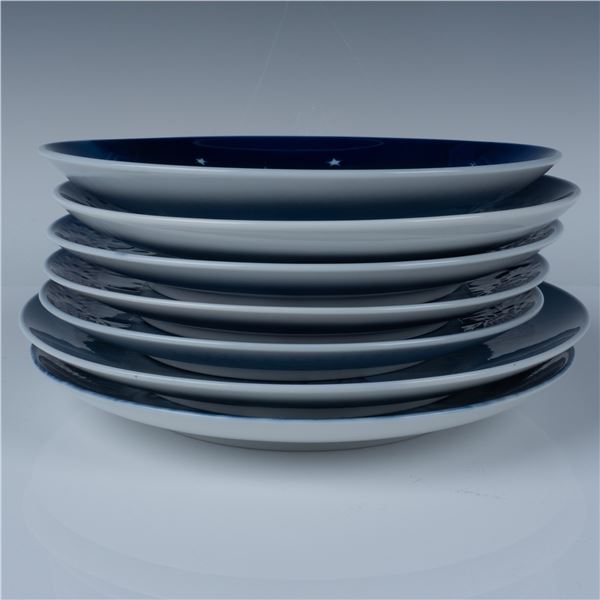 7pc Royal Copenhagen, B&G, and Kaiser Commemorative Plates