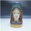 Image 3 : Two Faced Lady Porcelain Hat Pin Holder