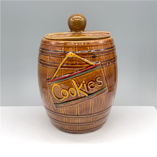 Vintage Mccoy USA Collectable Pottery Whisky Cookie Jars
