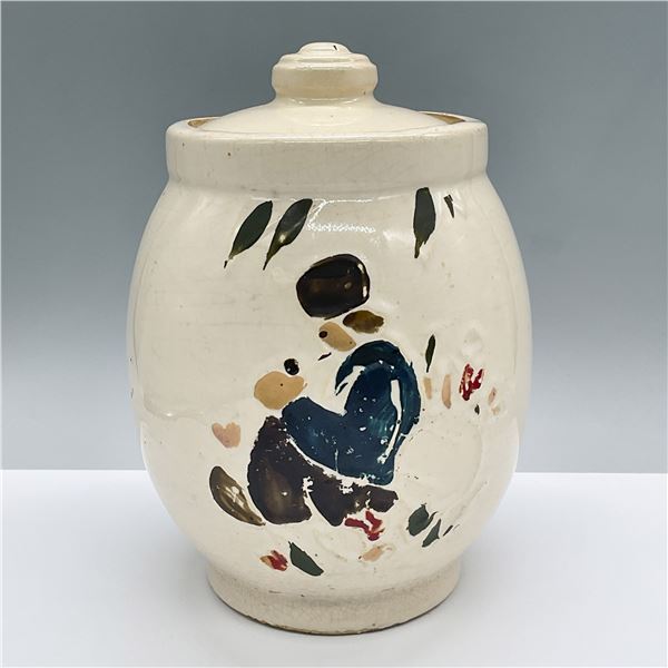 McCoy Cookie Jar with Lid, Dutch Boy
