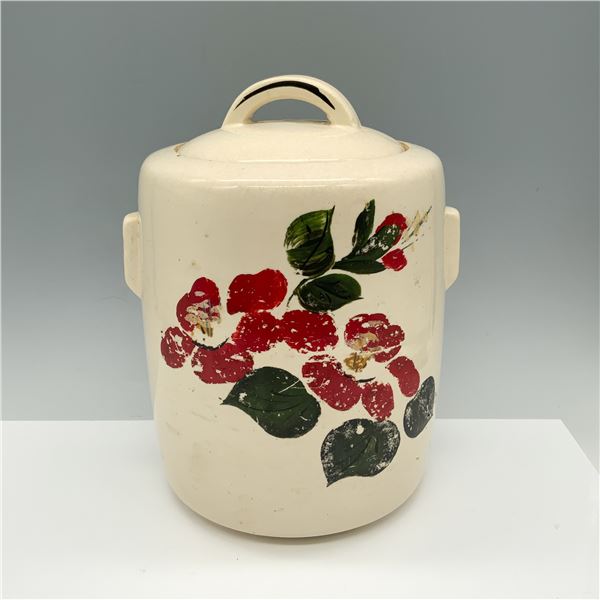 Mccoy USA Collectable Pottery, Hibiscus Cookie Jar