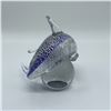 Image 2 : Art Glass Dolphin Paperweight