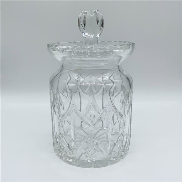 Polish Crystal Jar with Lid