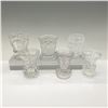 Image 2 : 6pc Pattern Glass Toothpick Holders