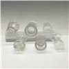 Image 3 : 6pc Pattern Glass Toothpick Holders