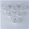Image 2 : 6pc Pressed Glass Punch Cups
