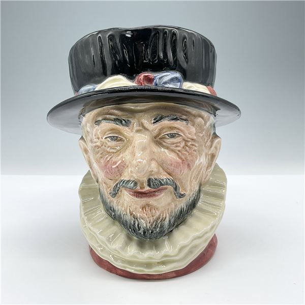 Beefeater ER D6206 - Large - Royal Doulton Character Jug