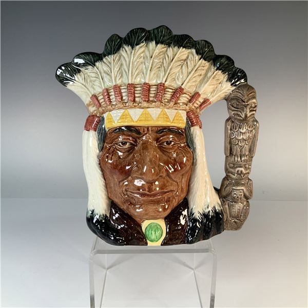 North American Indian D6611 - Large - Royal Doulton Character Jug