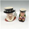 Image 1 : 2pc Sylva Ceramics Character Jugs, Toby & Yeoman