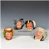 Image 1 : 4pc Royal Doulton Small Character Jugs