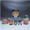 Image 1 : 6pc Decorative Character Jugs Collection