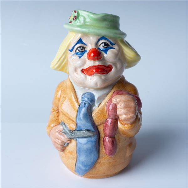 Charlie Cheer the Clown D6768 – Royal Doulton Toby Jug