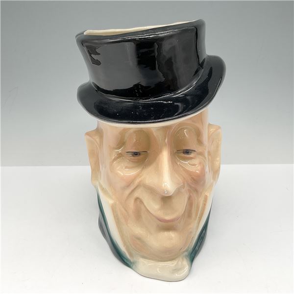 Kingston Pottery Porcelain Toby Jug, Mr. Micawber
