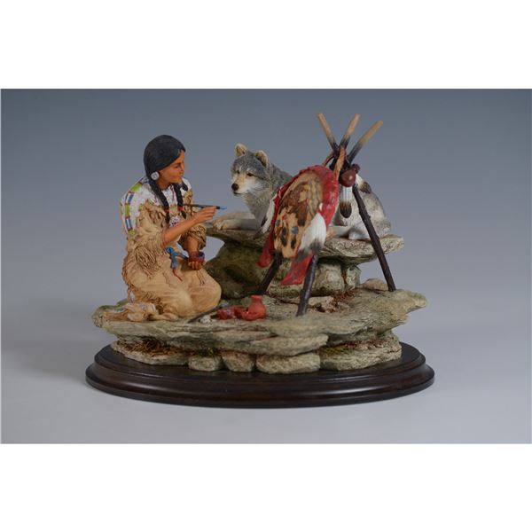 Country Artists The Warrior Gift by Keith Sherwin Limited