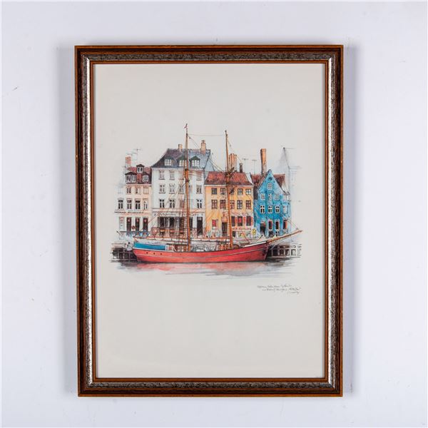 After Mads Stage, Color Offset, Nyhavn with Lilla Dan