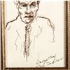 Image 3 : Paul Weingarten (American) Framed Sketch, Signed