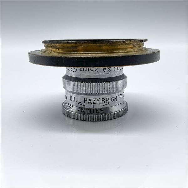 Bausch and Lomb Balcote Lens, 25mm f/2.7