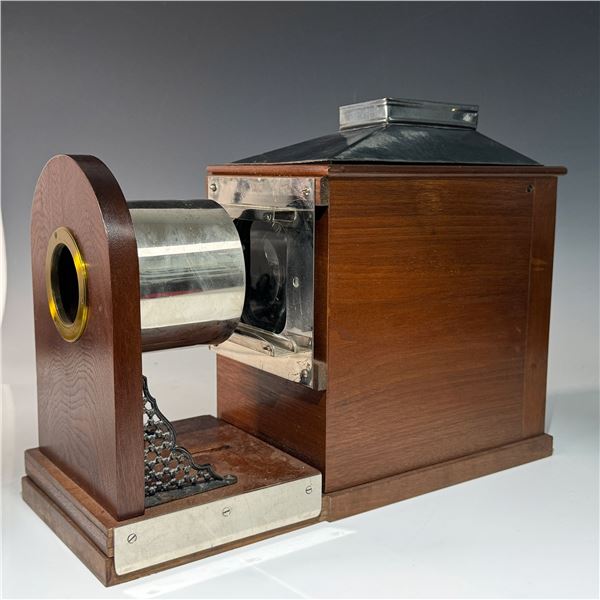 Vintage Sidney Herbert Magic Lantern w/ Accessories & Case