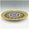 Image 2 : Italian Ceramic Hand-Painted Judaica Plate