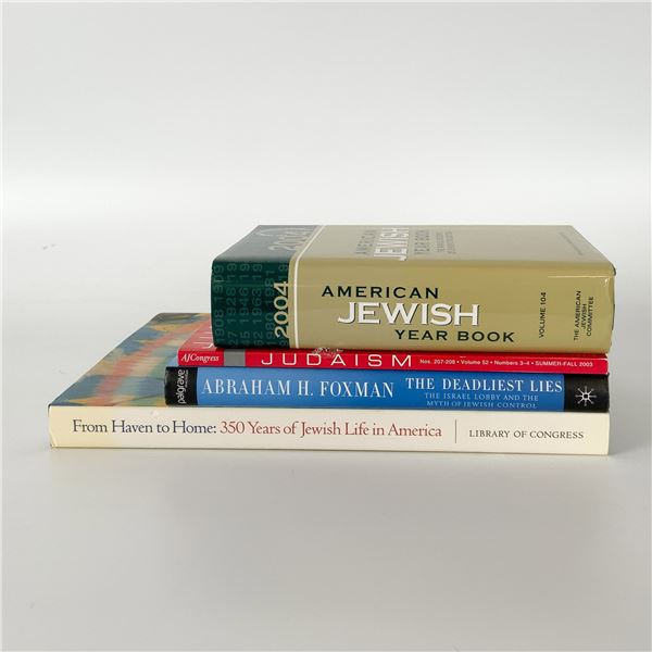 4pc Jewish Studies Book Collection