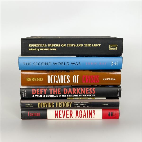 6 Books on World War II, Holocaust, and Jewish History
