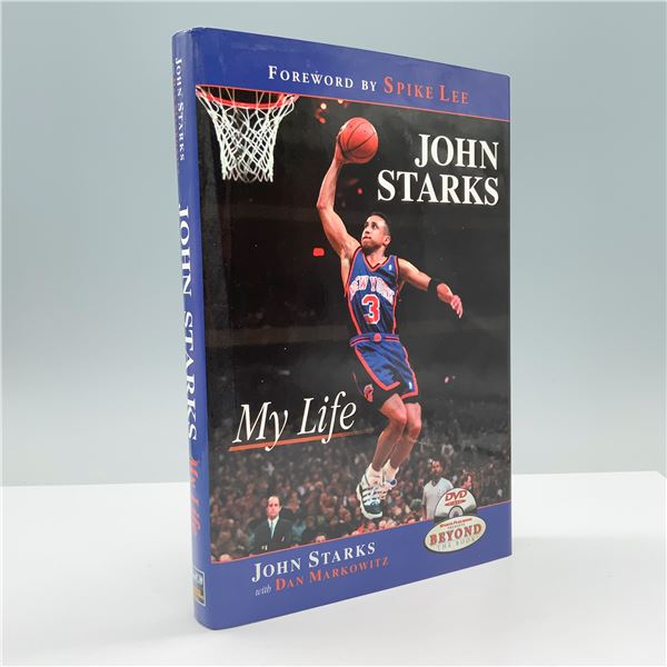 1st Ed. Signed John Starks Hardcover Book, My Life