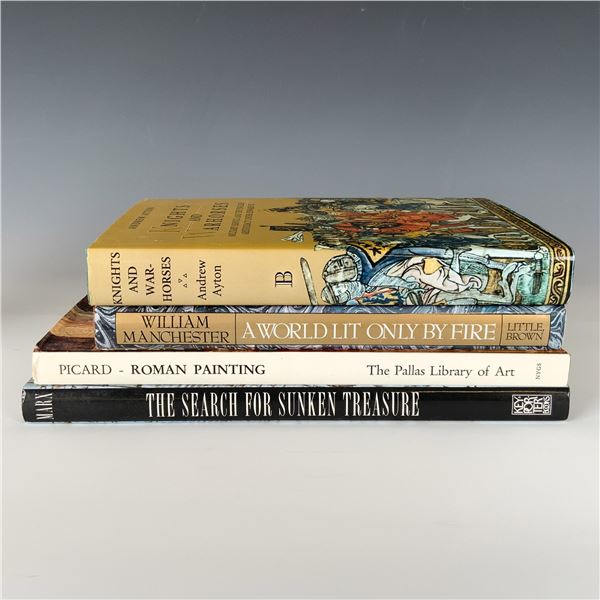 4pc Collection of Historical and Artistic Exploration Books