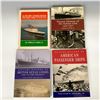 Image 2 : 4pc Set of Ocean Liner History Books by William H Miller Jr