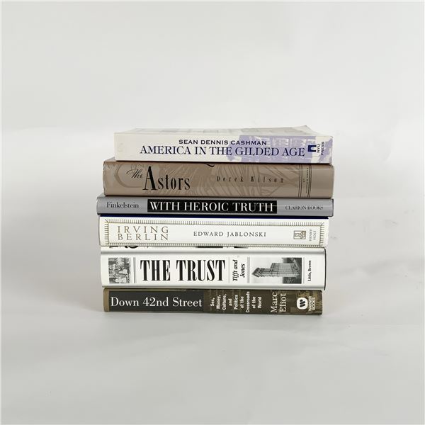 6pc Book Collection on American History and Society