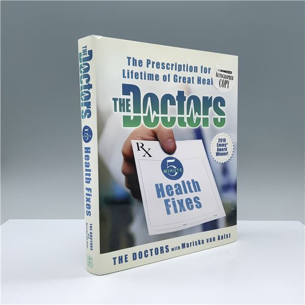 Signed Mariska van Aalst Book, The Doctors 5 Minute Health