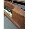 Image 2 : Antique Baby Grand Piano Turn of the Century w/Castor Legs - As Is