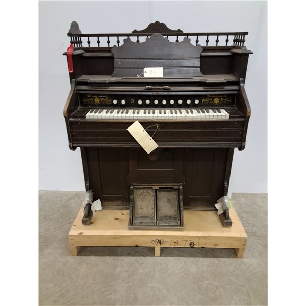 Dominion Co. Antique Pump Organ - As Is