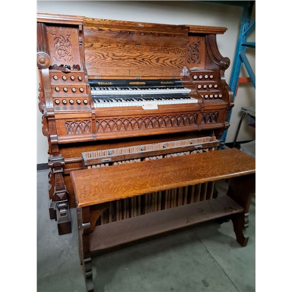 W. Doherty & Co. Pump Organ w/Bench - As Is