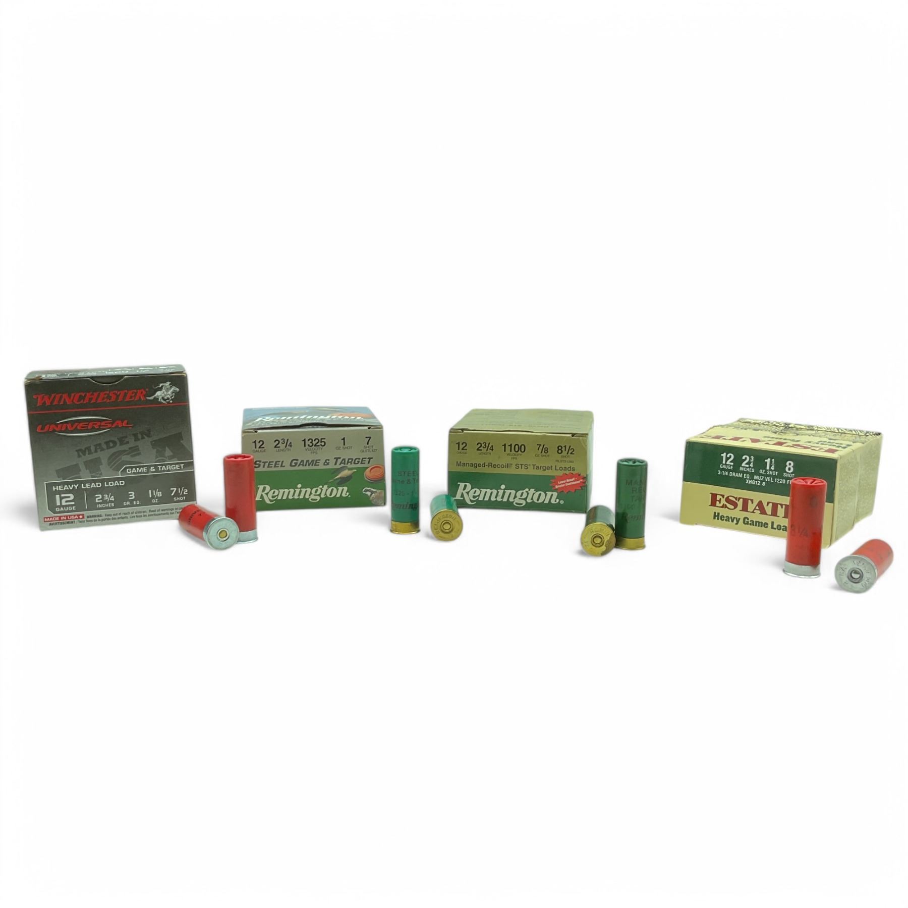 Assorted Target 12 Ga Ammunition, 100 Rounds