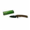 Image 1 : Remington Cutlery EDC Coping Folder G10, Tan Handle, 2.75" D2 Stone Washed Folding Blade Knife