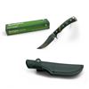 Image 1 : Remington Cutlery Hunter D2 Trailing Point, 3.5" Fixed Blade Knife with Sheath